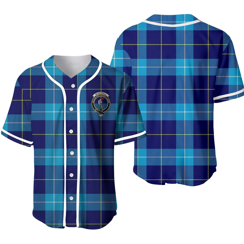 Clan McKerrell Tartan Unisex Baseball Jersey ZQ55VG91 Clan Kerr Tartan Today   