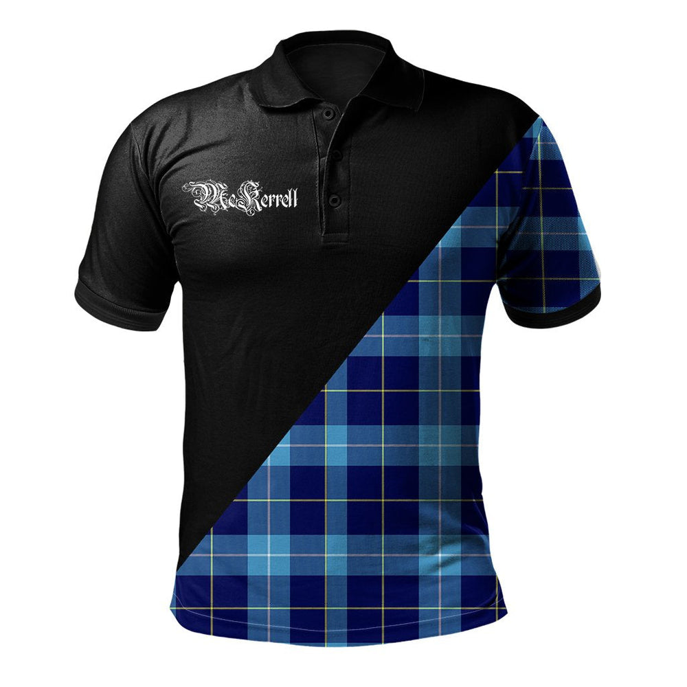 Clan McKerrell Clan - Military Polo Shirt VP51 McKerrell Tartan Tartan Polo   