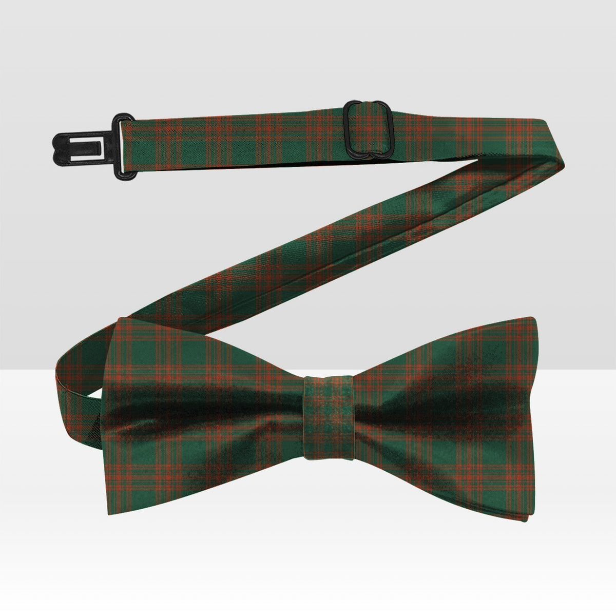 Clan Menzies Green Ancient Tartan Bow Tie BB89 Clan Menzies Tartan Today   