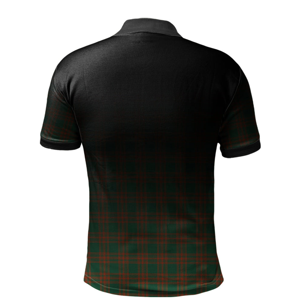 Clan Menzies Green Ancient Tartan Polo Shirt - Alba Celtic Style UZ94 Menzies Green Ancient Tartan Tartan Polo   