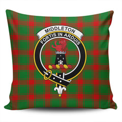 Clan Middleton Modern Tartan Crest Pillow Cover UC25 Clan Middleton Tartan Today   