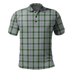 Clan Milne dress green Tartan Polo Shirt KQ56 Milne dress green Tartan Tartan Polo   
