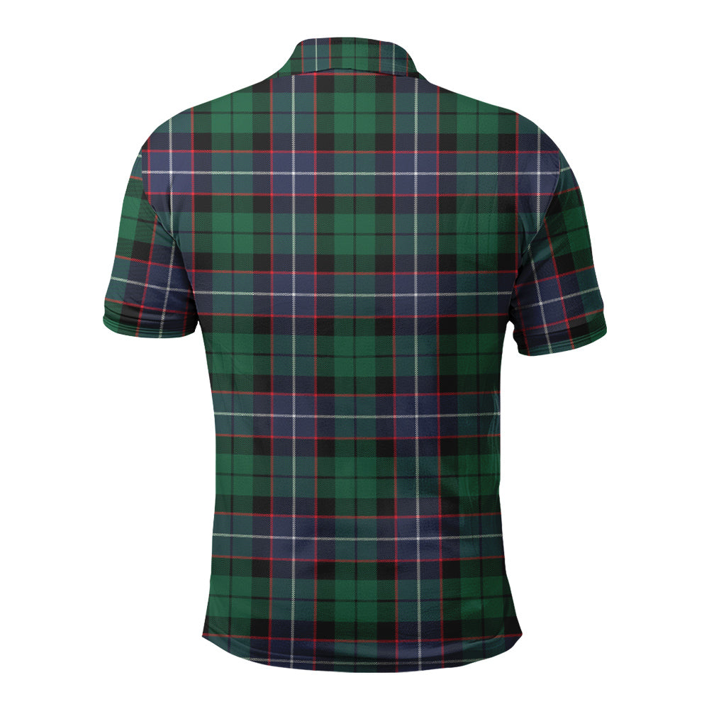 Clan Mitchell Modern Tartan Polo Shirt HS28 Mitchell Modern Tartan Tartan Polo   