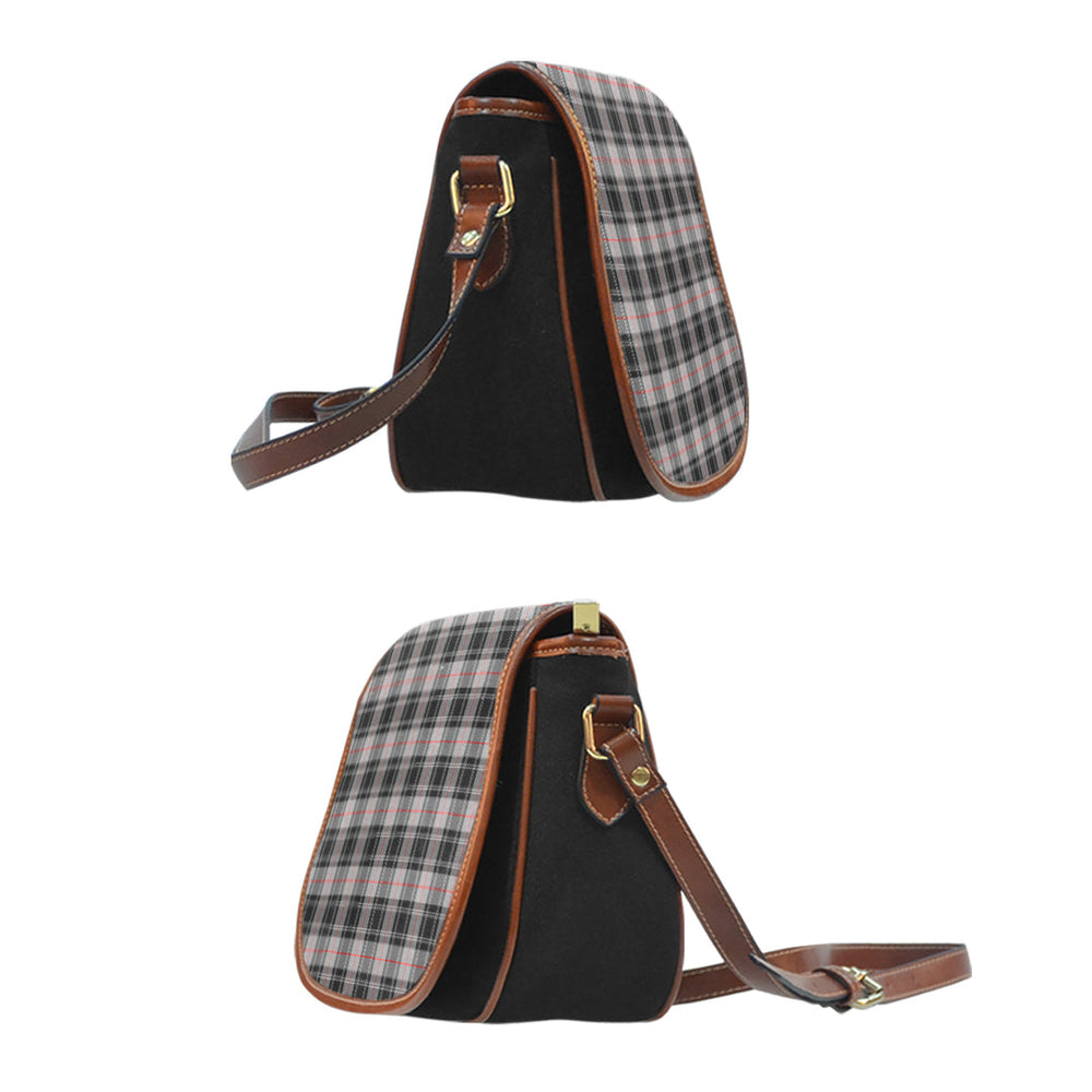 Clan Moffat Modern Tartan Saddle Handbags AI88 Clan Moffat Tartan Today   