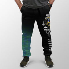 Clan Montgomery Ancient Tartan Crest Jogger Sweatpants  Alba Celtic Style XI27 Clan Montgomery Tartan Today   