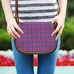 Clan Montgomery Modern Tartan Saddle Handbags UE46 Clan Montgomery Tartan Today   
