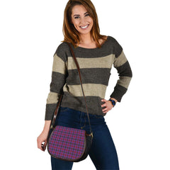 Clan Montgomery Modern Tartan Saddle Handbags UE46 Clan Montgomery Tartan Today   