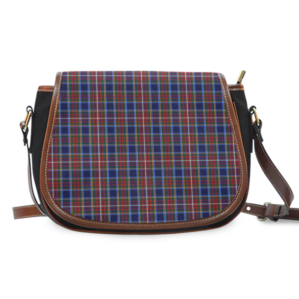 Clan Moon 01 Tartan Saddle Handbags ZM49 Clan Borthwick Tartan Today   