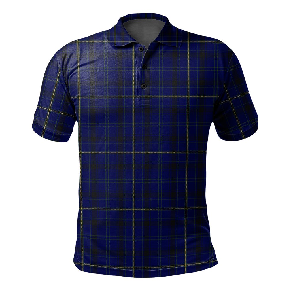 Clan Moon 02 Tartan Polo Shirt VC37 Moon 02 Tartan Tartan Polo   