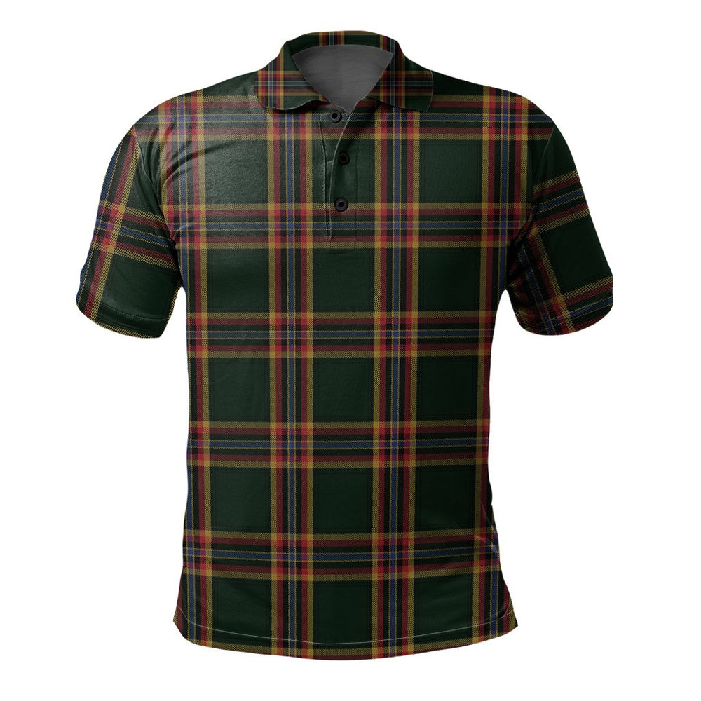 Clan Moran Family Ubique Tartan Polo Shirt FE21 Moran Family Ubique Tartan Tartan Polo   
