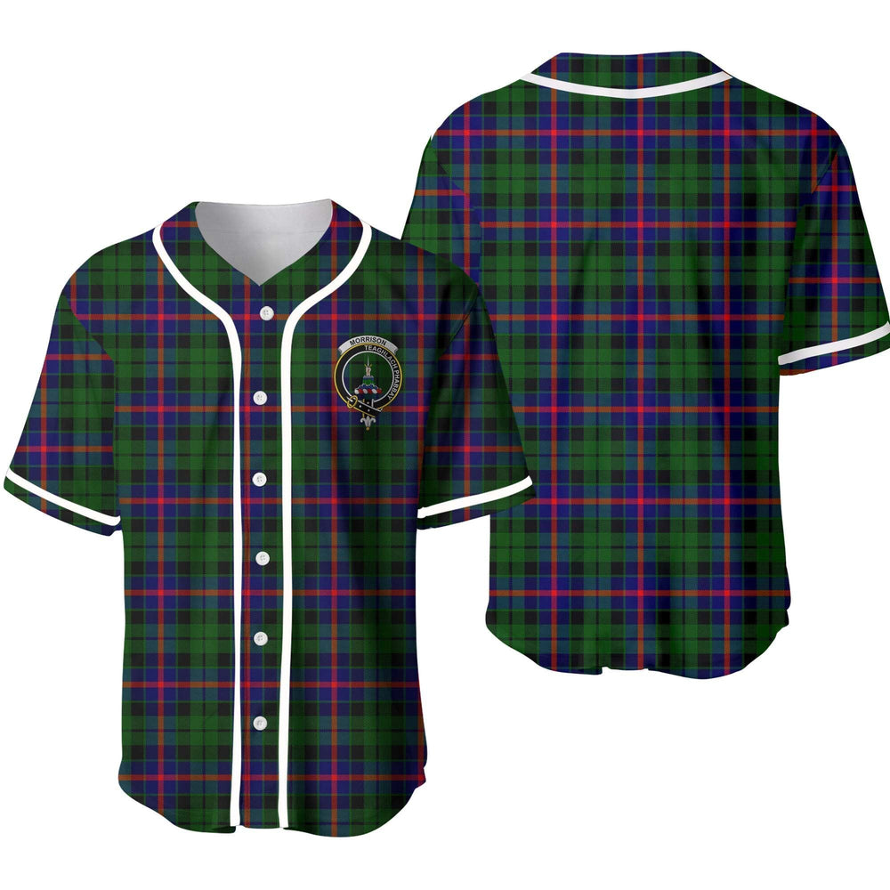 Clan Morrison Tartan Unisex Baseball Jersey NL20UC55 Clan Morrison Tartan Today   