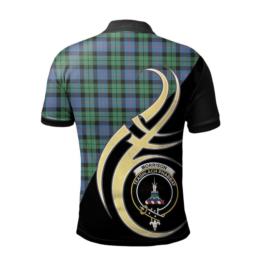 Clan Morrison Ancient Tartan Polo Shirt - Believe In Me Style KX40 Morrison Ancient Tartan Tartan Polo   