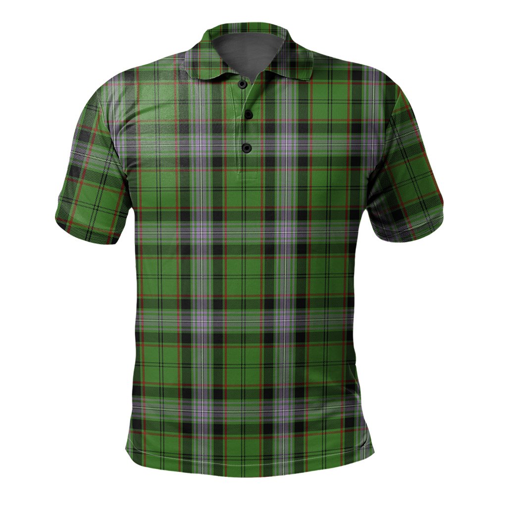 Clan Moss Tartan Polo Shirt RO16 Moss Tartan Tartan Polo   