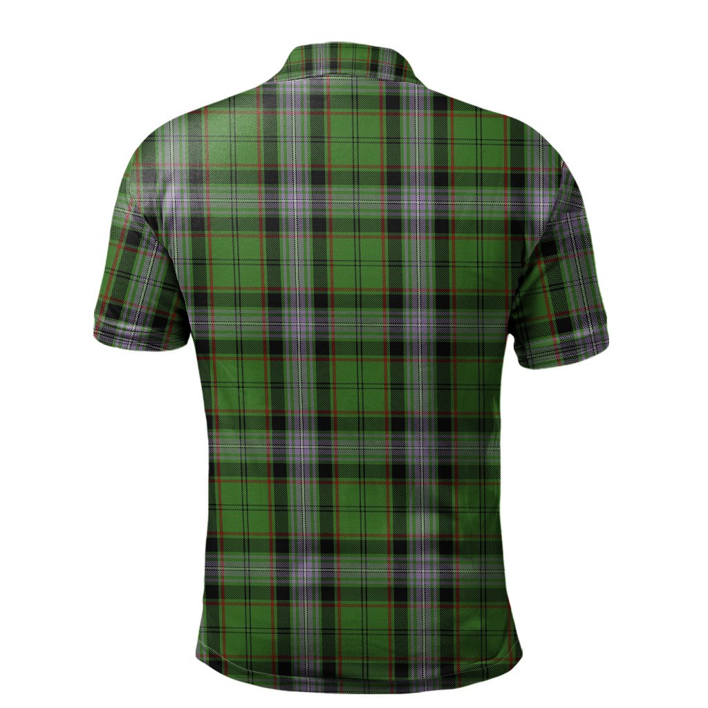Clan Moss Tartan Polo Shirt RO16 Moss Tartan Tartan Polo   