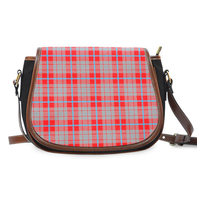 Clan Moubray Tartan Saddle Handbags