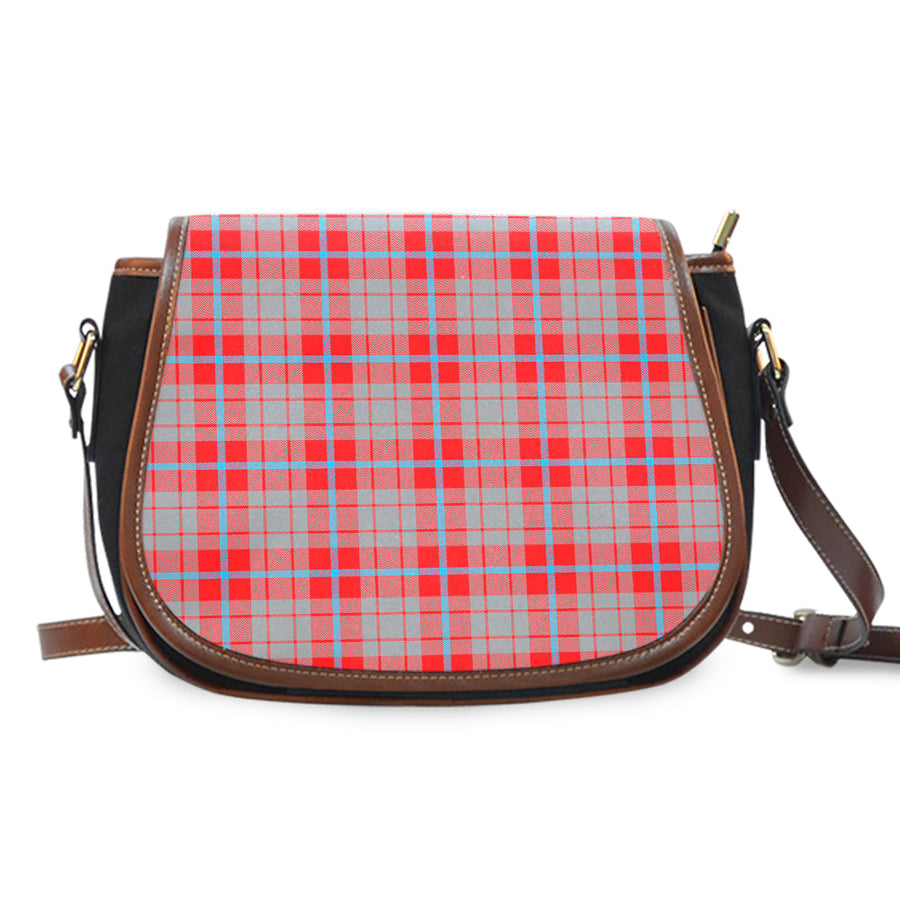 Clan Moubray Tartan Saddle Handbags
