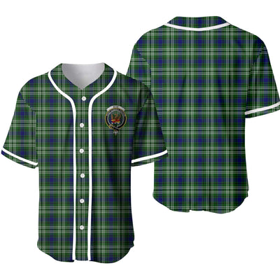 Clan Mow Tartan Unisex Baseball Jersey