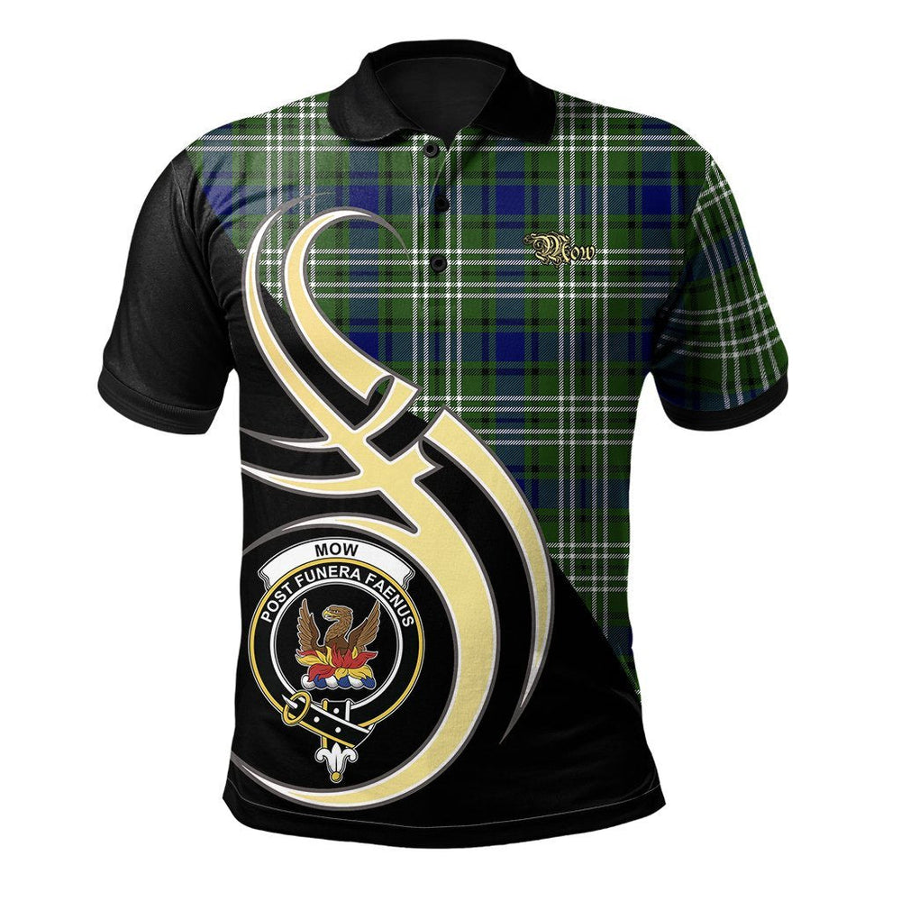 Clan Mow Tartan Polo Shirt - Believe In Me Style NX89 Mow Tartan Tartan Polo   