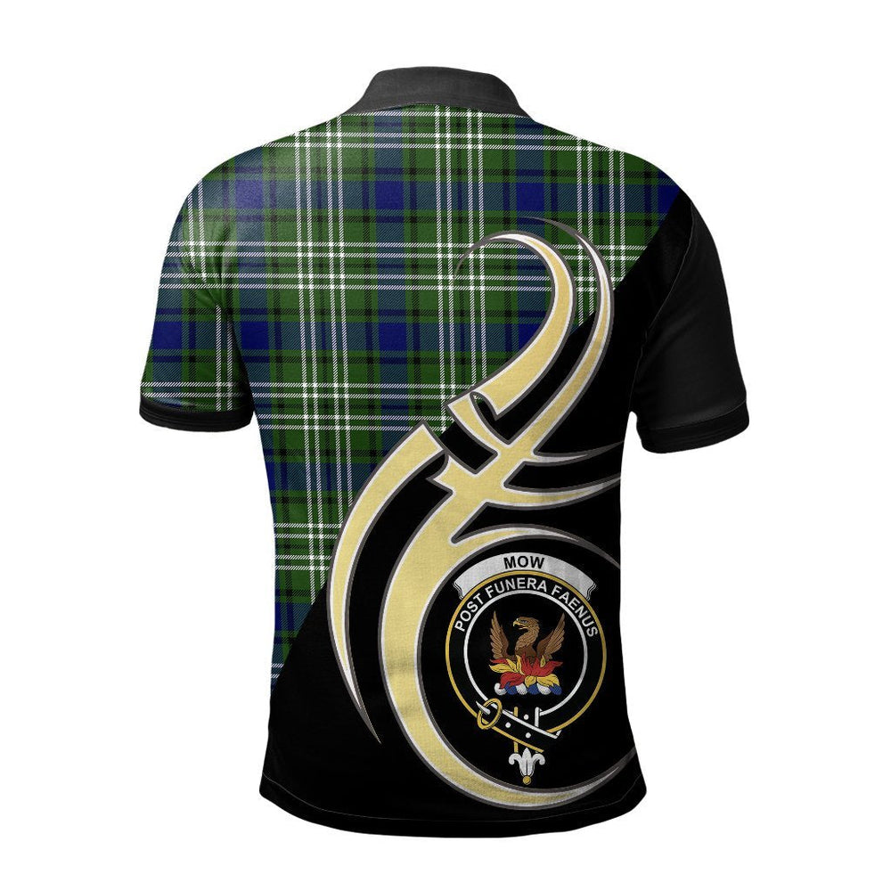 Clan Mow Tartan Polo Shirt - Believe In Me Style NX89 Mow Tartan Tartan Polo   