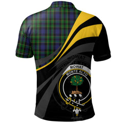 Clan Mowat Tartan Polo Shirt - Royal Coat Of Arms Style OT24 Mowat Tartan Tartan Polo   