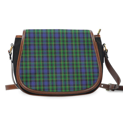 Clan Mowat Tartan Saddle Handbags WQ79