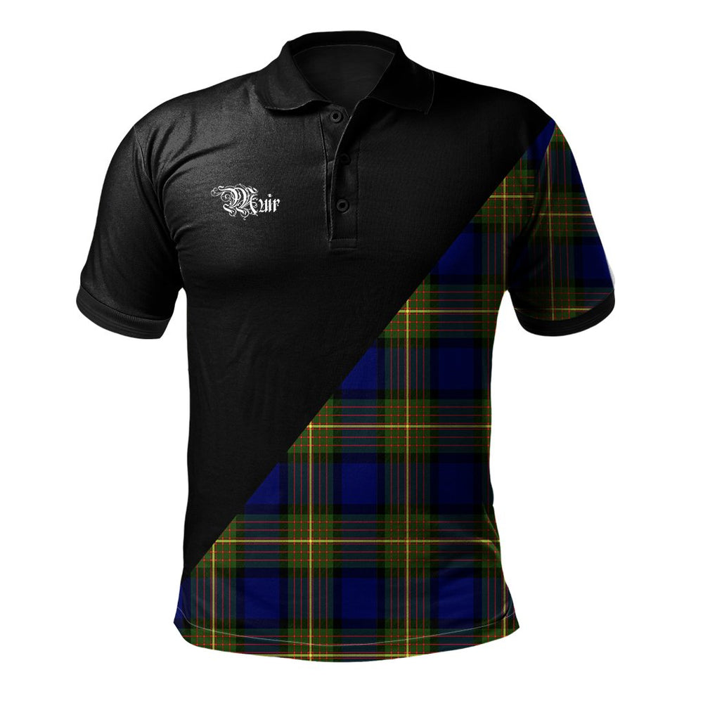 Clan Muir Clan - Military Polo Shirt QR14 Muir Tartan Tartan Polo   