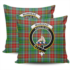 Clan Muirhead Tartan Crest Pillow Cover NQ65 Clan Muir_More Tartan Today   