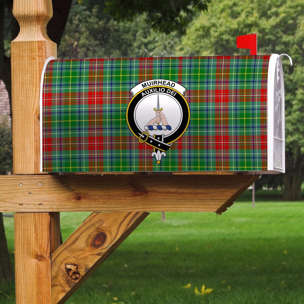 Clan Muirhead Tartan Crest Mailbox KF87 Clan Muir_More Tartan Today   