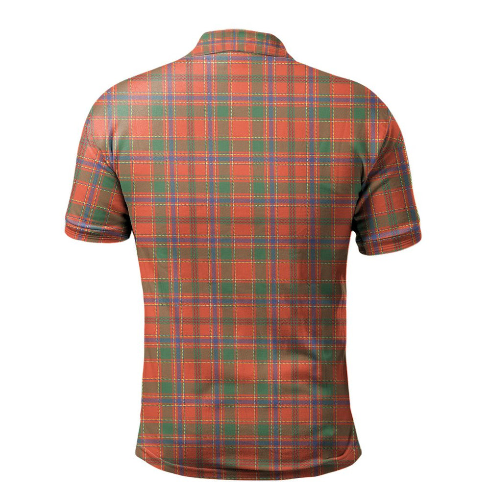 Clan Munro Ancient Tartan Polo Shirt NV46 Munro Ancient Tartan Tartan Polo   
