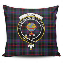 Clan Nairn Tartan Crest Pillow Cover LU55 Clan Nairn Tartan Today   