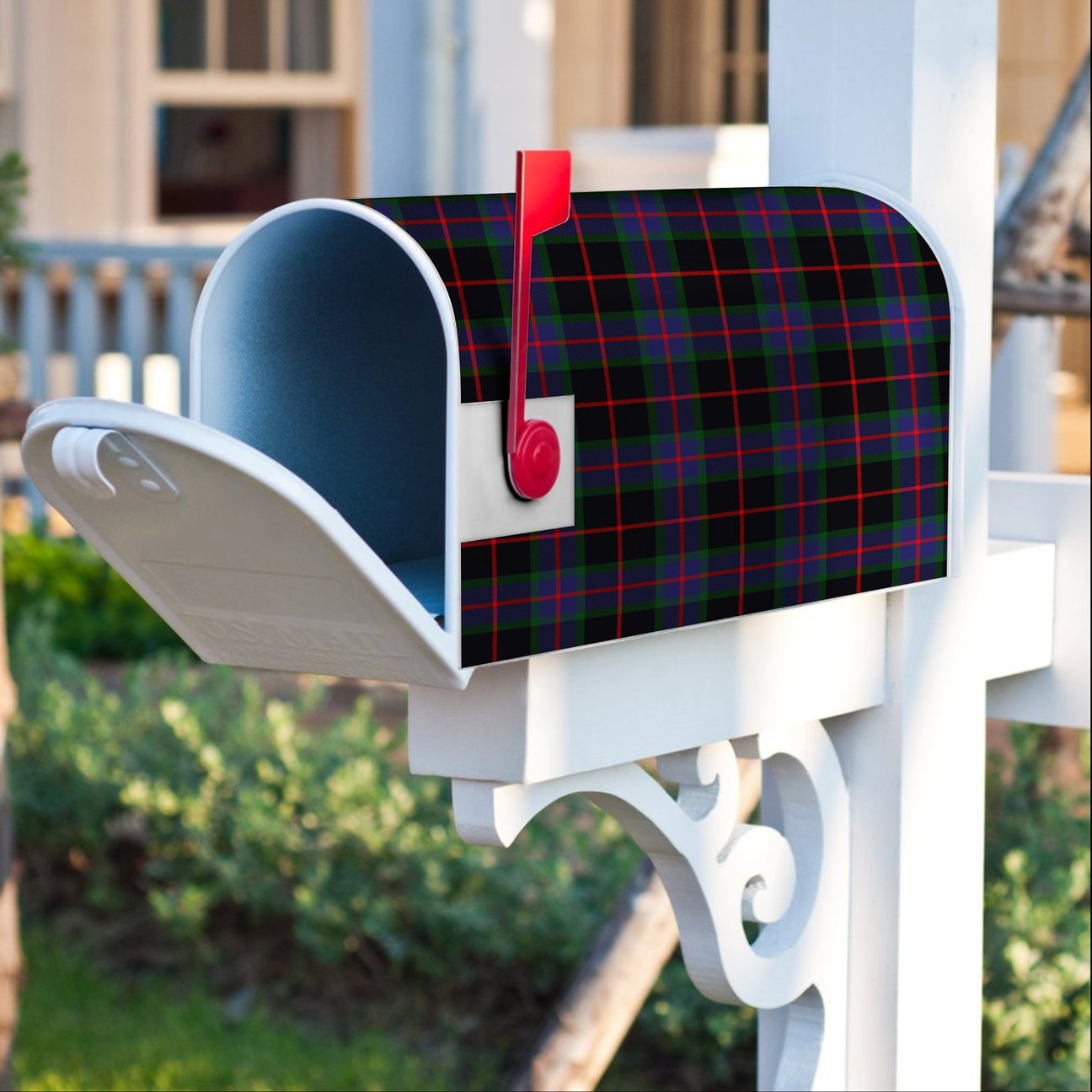 Clan Nairn Tartan Crest Mailbox ZY22 Clan Nairn Tartan Today   
