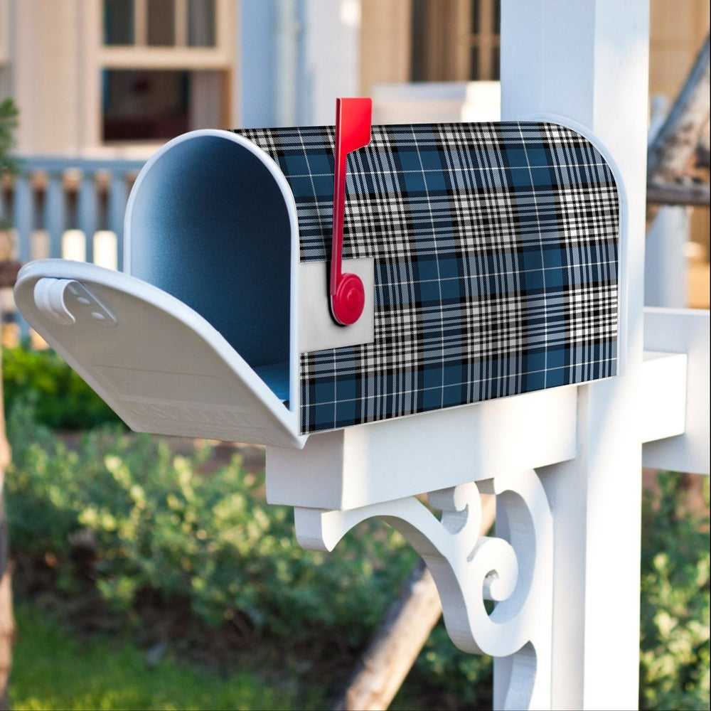 Clan Napier Modern Tartan Crest Mailbox SO52 Clan Napier Tartan Today   