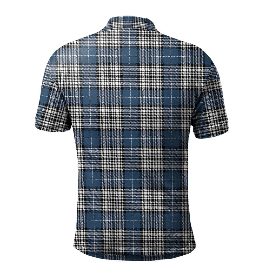 Clan Napier Modern Tartan Polo Shirt RW91 Napier Modern Tartan Tartan Polo   