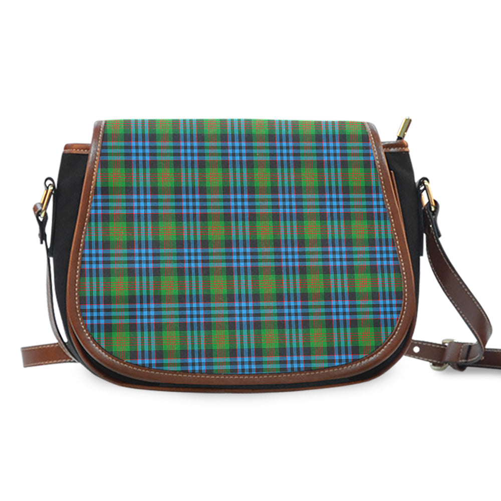 Clan Newlands of Lauriston Tartan Saddle Handbags EC63 Clan Newlands Tartan Today   