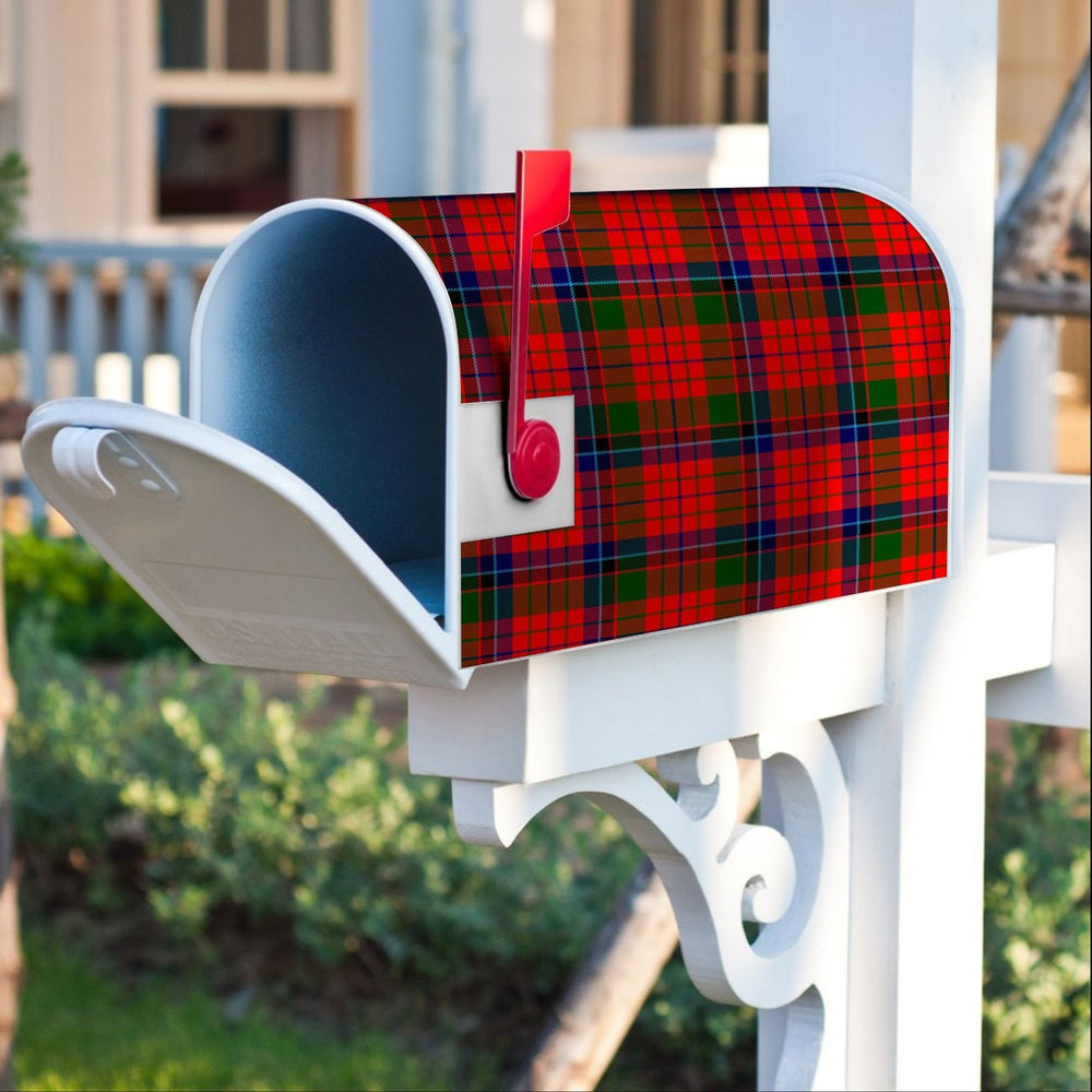 Clan Nicolson Modern Tartan Crest Mailbox VL53 Clan Nicolson Tartan Today   