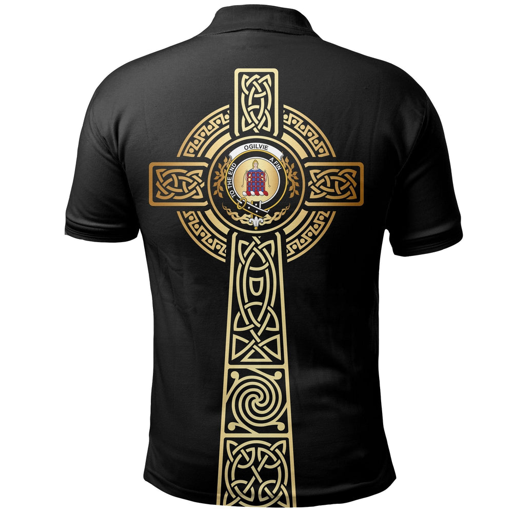 Clan Ogilvie Clan Unisex Polo Shirt - Celtic Tree Of Life CR94 Ogilvie Tartan Tartan Polo   