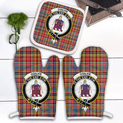 Clan Ogilvie Of Airlie Ancient Tartan Crest Oven Mitt And Pot Holder (2 Oven Mitts + 1 Pot Holder) AQ91 Clan Ogilvie Tartan Today   