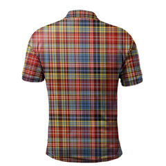 Clan Ogilvie of Airlie Ancient Tartan Polo Shirt GA89 Ogilvie of Airlie Ancient Tartan Tartan Polo   