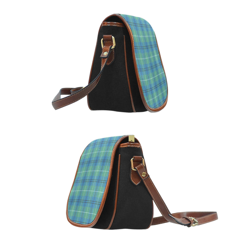 Clan Oliphant Ancient Tartan Saddle Handbags ZJ39 Clan Oliphant Tartan Today   