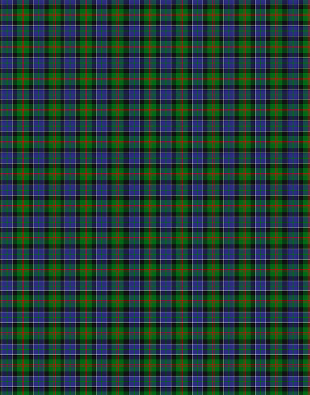Paterson tartan swatch