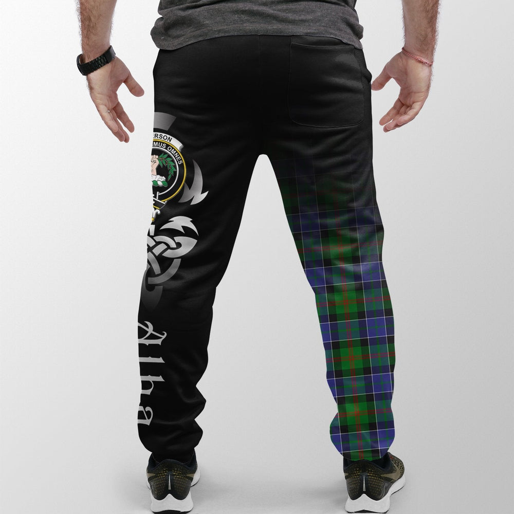 Clan Paterson Tartan Crest Jogger Sweatpants  Alba Celtic Style IA37 Clan Paterson Tartan Today   