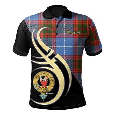 Clan Pennycook Tartan Polo Shirt - Believe In Me Style