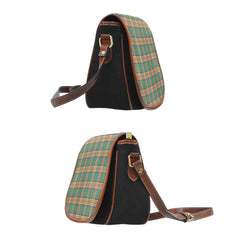 Clan Pollock Tartan Saddle Handbags NN34 Clan Pollock Tartan Today   