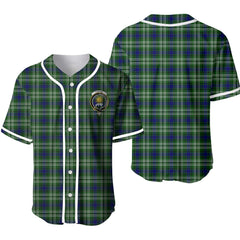 Clan Purves Tartan Unisex Baseball Jersey JE32PD15 Clan Purves Tartan Today   