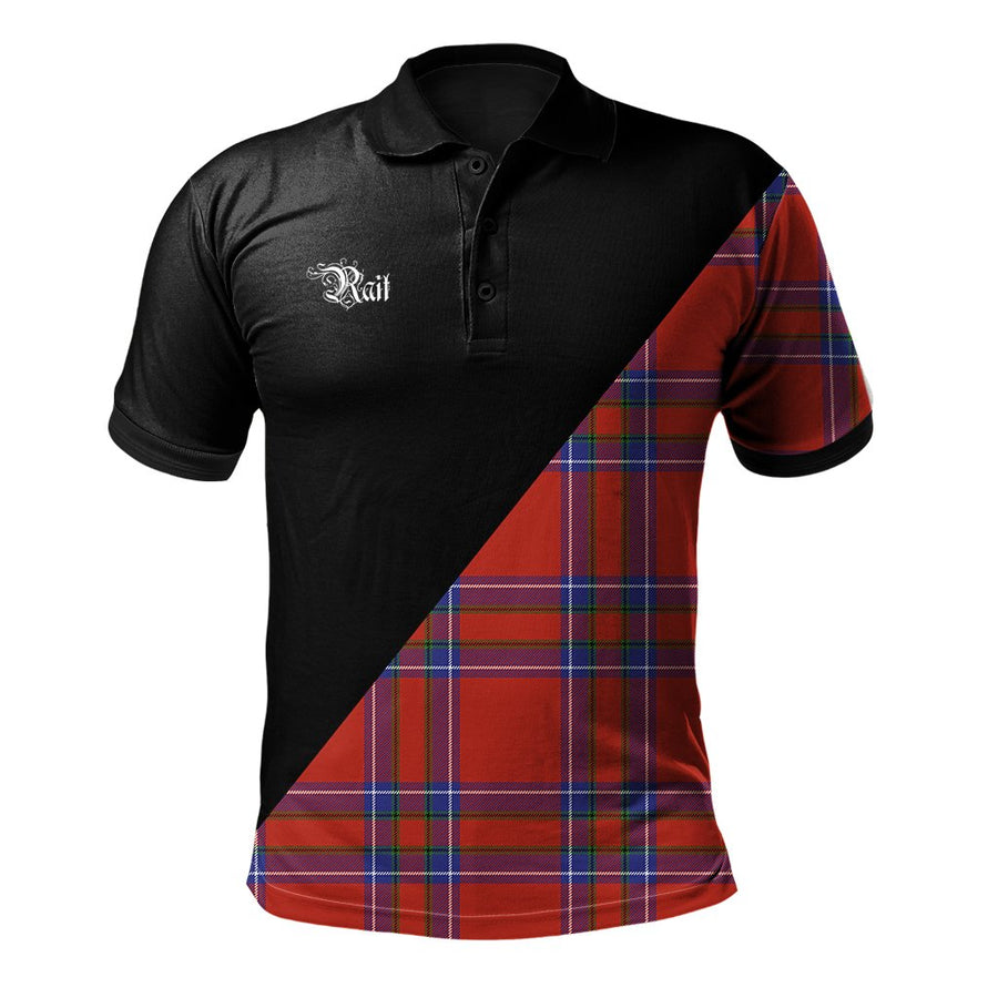 Clan Rait Clan - Military Polo Shirt YZ16 Rait Tartan Tartan Polo   