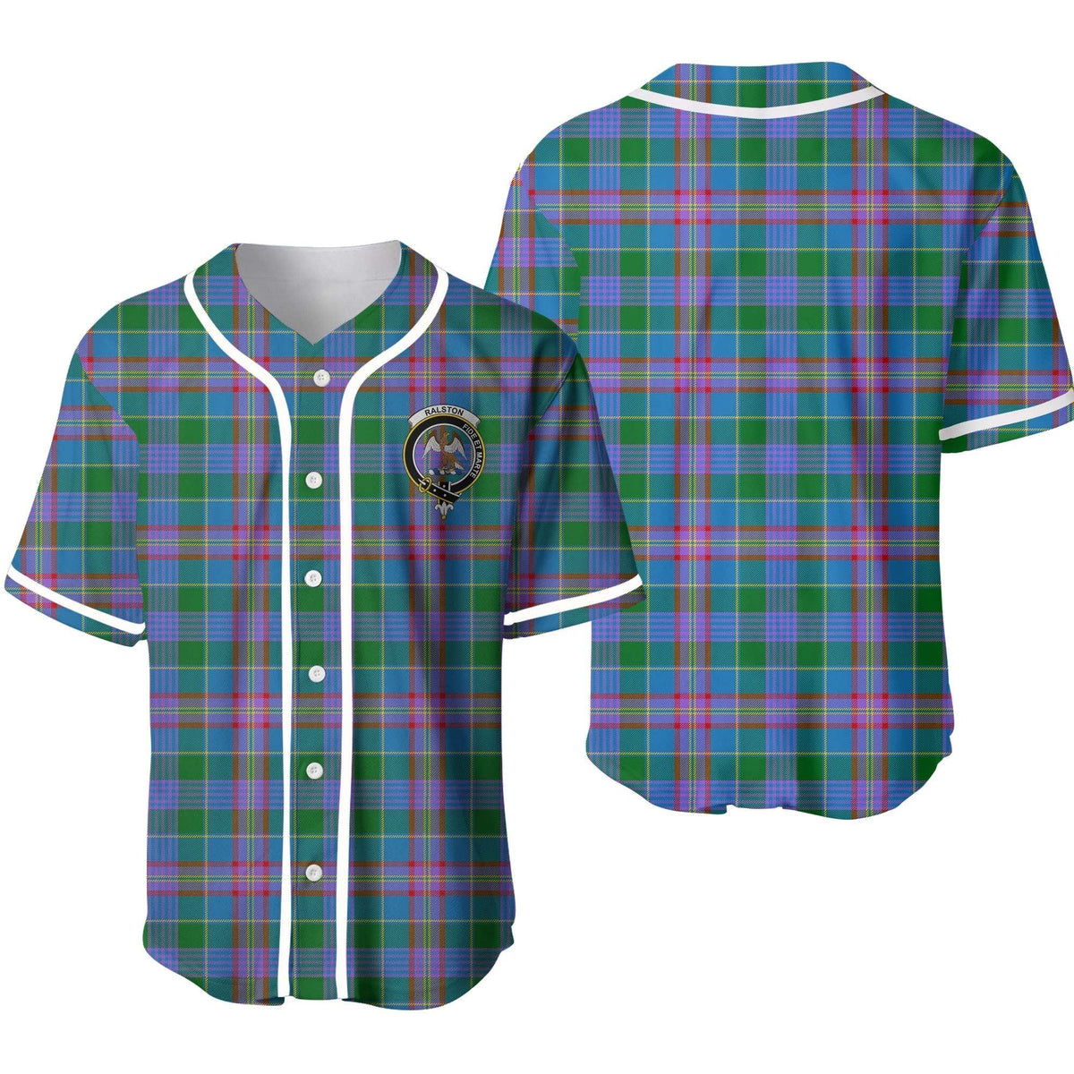Clan Ralston Tartan Unisex Baseball Jersey LL34DM65 Clan Ralston Tartan Today   
