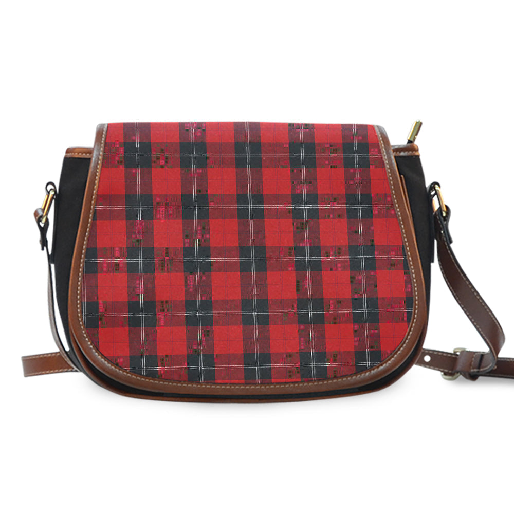 Clan Ramsay Red Tartan Saddle Handbags FN96 Clan Ramsay Tartan Today   