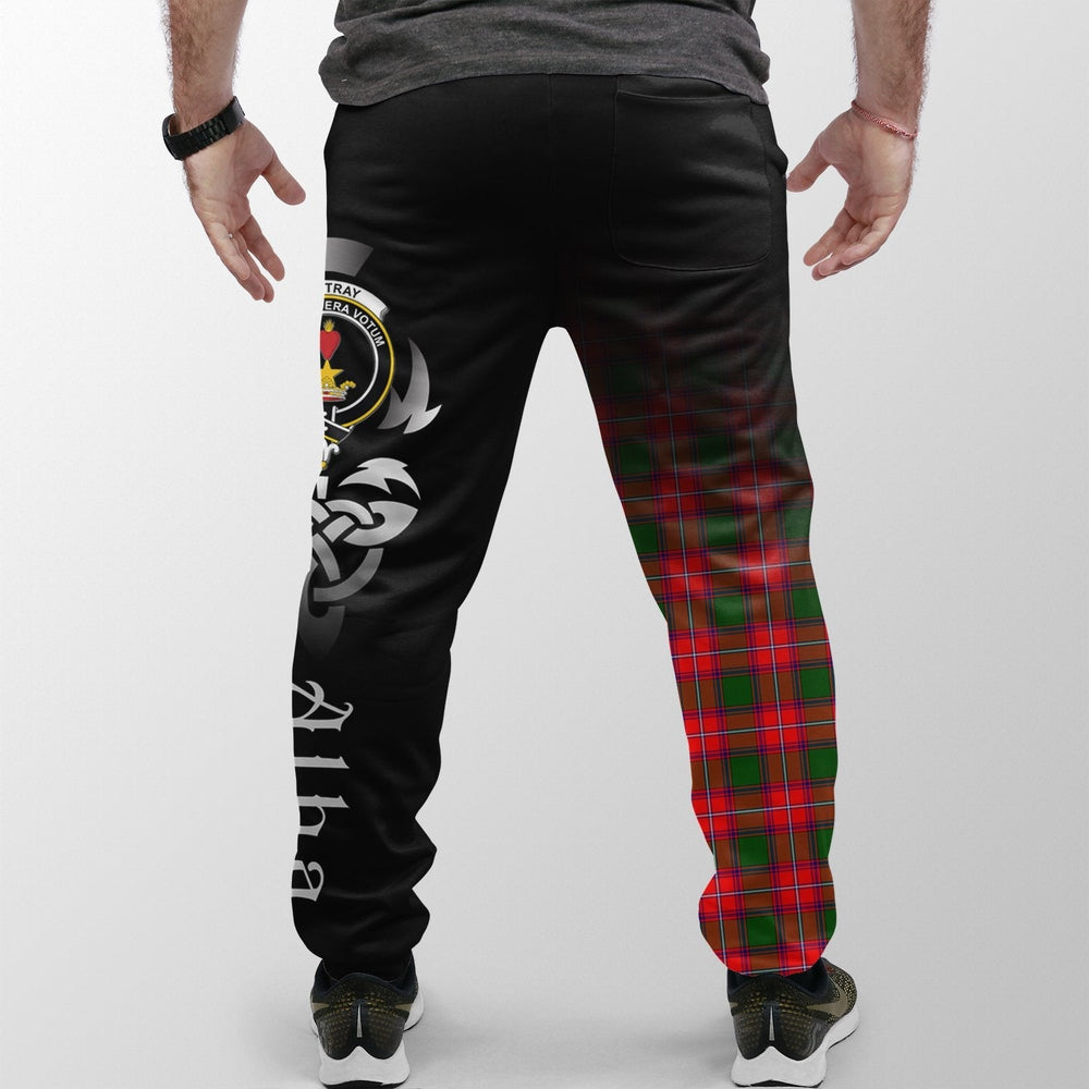 Clan Rattray Modern Tartan Crest Jogger Sweatpants  Alba Celtic Style NQ65 Clan Rattray Tartan Today   