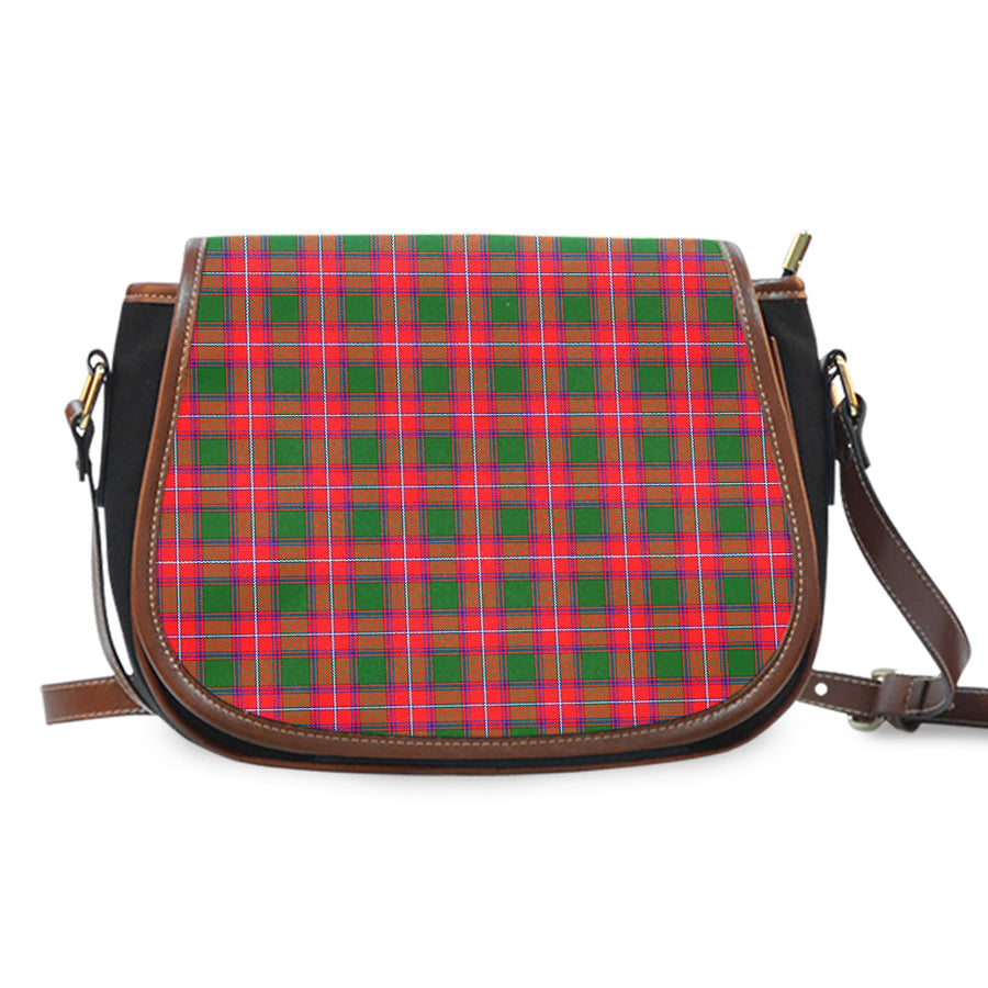 Clan Rattray Modern Tartan Saddle Handbags