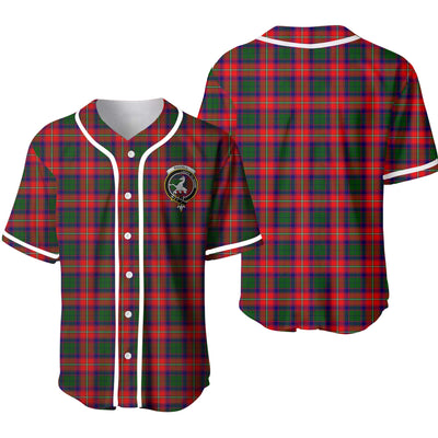 Clan Riddell Tartan Unisex Baseball Jersey